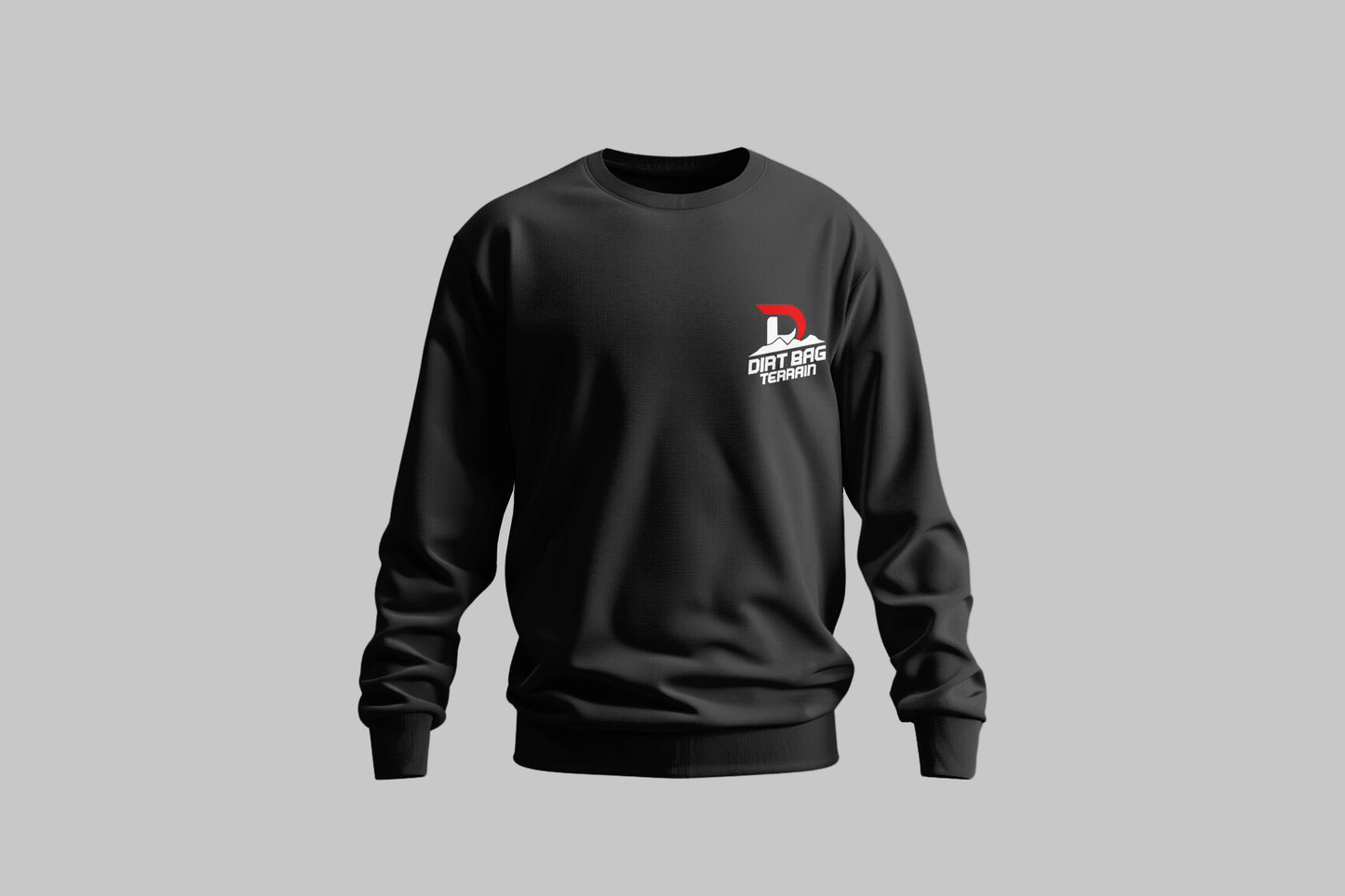White Sweatshirt - Crew Neck